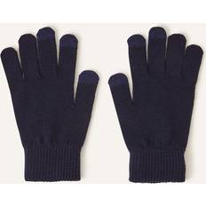Blue Gloves Accessorize Super Stretch Touch Gloves - Blue