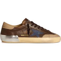 Beige - Viscose Sneakers GOLDEN GOOSE Super-Star Sneakers - Brown