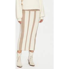 Gold Skirts Vero Moda Bleistiftrock Gold New Art - Beige