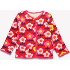 Ekologiska Jackor Toby Tiger Organic Flower Print Reversible Jacket - Pink