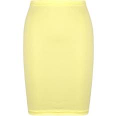 Yellow Skirts Children's Clothing A2Z Kids Gilrs Fashion Dance Pencil Skirt - Yellow