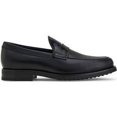 Tod's Men Loafers Tod's Men's Leather Penny Loafers - Black