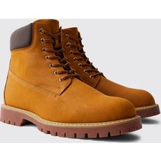 boohoo Worker Boots - Brown