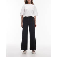 & Other Stories Trousers & Shorts & Other Stories High Waist Wide Leg Jeans Washed Black