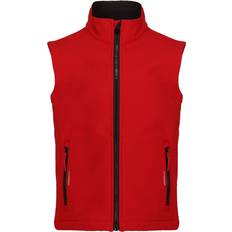 Solid Colour Padded Vests Regatta Ablaze Softshell Reflective Gilet - Classic Red/Black