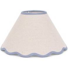 ValueLights Small Lampshade Natural Linen Tapered Shade