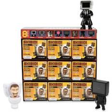 Skibidi Toilet Series 1 Mystery Collector Figure Display of 9