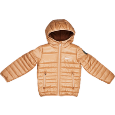 Beige Vestes Nike Quilted Manteaux Blousons - Marron