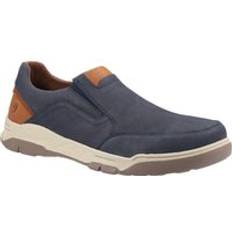 Hush Puppies Men Loafers Hush Puppies Fletcher Shoes - Navy/Tan