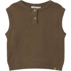 Braun Jumpsuits Lil'Atelier Strick Shitake -