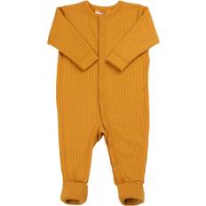 Gula Pyjamasar Barnkläder Joha Basic Nattdräkt - Yellow