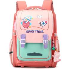 Unisex School Bags RYWOLT (Pink) And Stylish Practical Kids Backpack For School Unisex Design With Multiple Colors