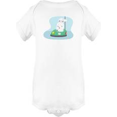 Children's Clothing Smartprints Rabbit On Bumper Car Bodysuit - Infant