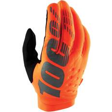 100% 100percent Brisker Off-road Gloves Orange Junge Kinder, Junior