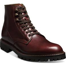 Allen Edmonds Higginsfplug Lace Up Lug Sole Boots - Burgundy