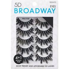 Broadway EXQUISITE BEAUTY SUPPLY, KISS BROADWAY 5 PAIR MULTIPACK 02