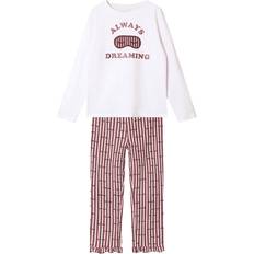 Name It Print Nightwear Set - Mauve Orchid