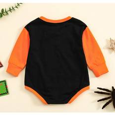 Black - Boys Bodysuits Gubotare Boy Long Sleeve Romper Bodysuit - Black