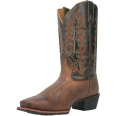 Laredo Western Boots Mens Kent Square Toe - 12 Shaft Rust