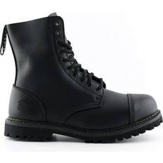 Grinders Grinders Unisex Military Punk Boots - Black