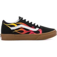 Vans Old Skool Skate Shoe - Flame/Gum