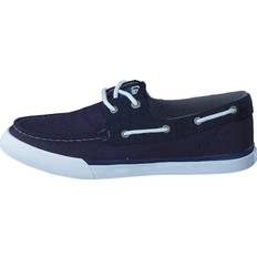 Blanc - Homme Mocassins Quiksilver Flade Sko Loafers - Spar Blue/Blue/White