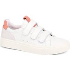 Barbour Sneakers Barbour Georgie Triple-Strap Trainers - White/Peach