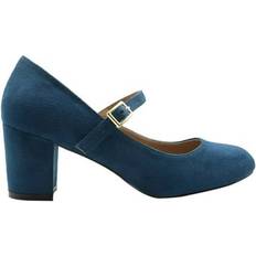 Where's That From Araceli Extra Wide Block Heel Mary Janes