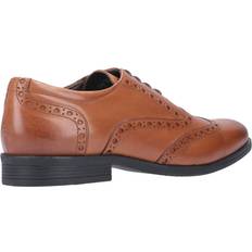 Hush Puppies Oaken Leather Men's Brogues Shoes - Dark Brown