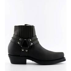 Grinders Grinders Unisex Western Leather Boots - Brown