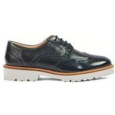 Blue Oxford Pod Kortney Brogues - Blue