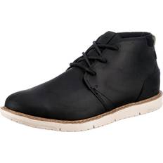 Toms Navi Leather Men's Boots - Black