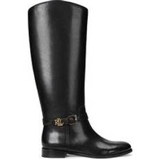Ralph Lauren Boots Ralph Lauren Brooke Knee High Boot - Black