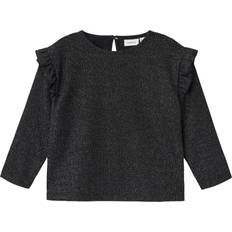 Sort Bluser & Tunikaer Børnetøj Name It Bluse - Roisin Black