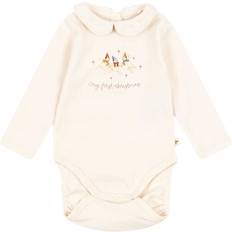 Konges Sløjd Bodyer Børnetøj Konges Sløjd MY First Christmas Body Gots - Antique White