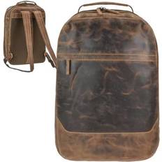 Greenburry Rygsække Greenburry Vintage Travel Backpack Leather - Brown