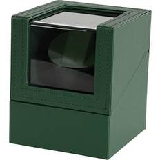 Watch Winders Yuksok Automatic Winder Storage Box for Bedroom Wristwatch Desktop Green