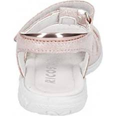 Ricosta Cleo Nude Girls Rip Tape Sandals