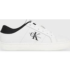 Calvin Klein White Trainers Calvin Klein Leather Trainers - White Black
