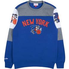 Basketball Vestes & Pulls Mitchell & Ness Fleece New York Knicks Overtime Win Bulls Bleu