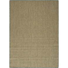 Nourison Rectangle 5' x 7' Area Rug Green