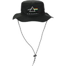 Men - Pink Hats BioWorld Merchandising Pink Floyd Black Bucket Hat - Black