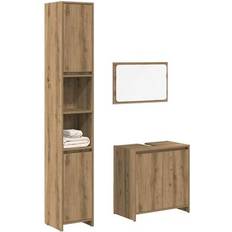 Muebles de Baño Badmöbel-Set Artisan-Eiche Holzwerkstoff 3-tlg