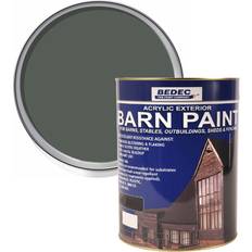 Bedec barn paint Bedec Bedec Forest Semi Gloss Barn Paint Green 5L