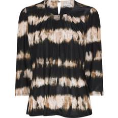 IN FRONT Marcia Blouse 3/4 Sleeves - Black