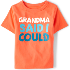 18-24M Tops Children's Clothing The Children's Place Grandma Said Graphic T-Shirt - Jupiter Glow