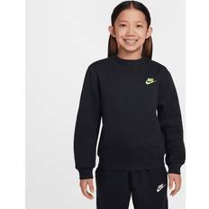 Nike Sportswear Club Fleece Crew Sweatshirt - Black