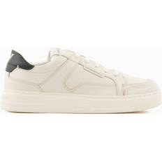 Emporio Armani Hammered Leather Sneakers