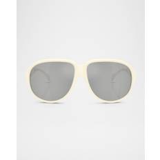 Moncler Aviator Sunglasses - Clear