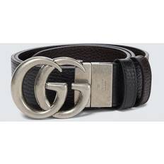 Gucci GG Marmont Leather Belt - Black